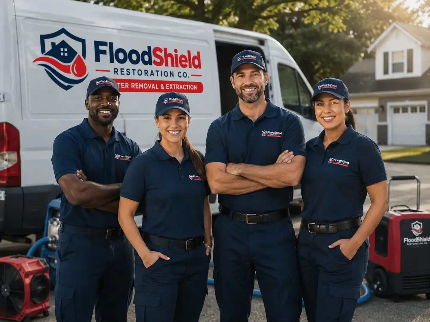 Flood Damage Restoration company in Royal, NE